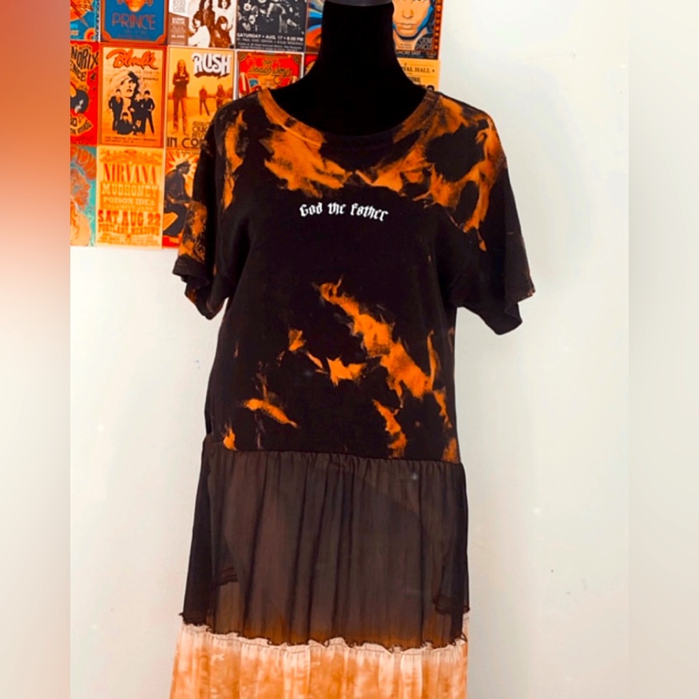 ✨God The Father T Shirt Dress! Handmade!✨ One of a kind!